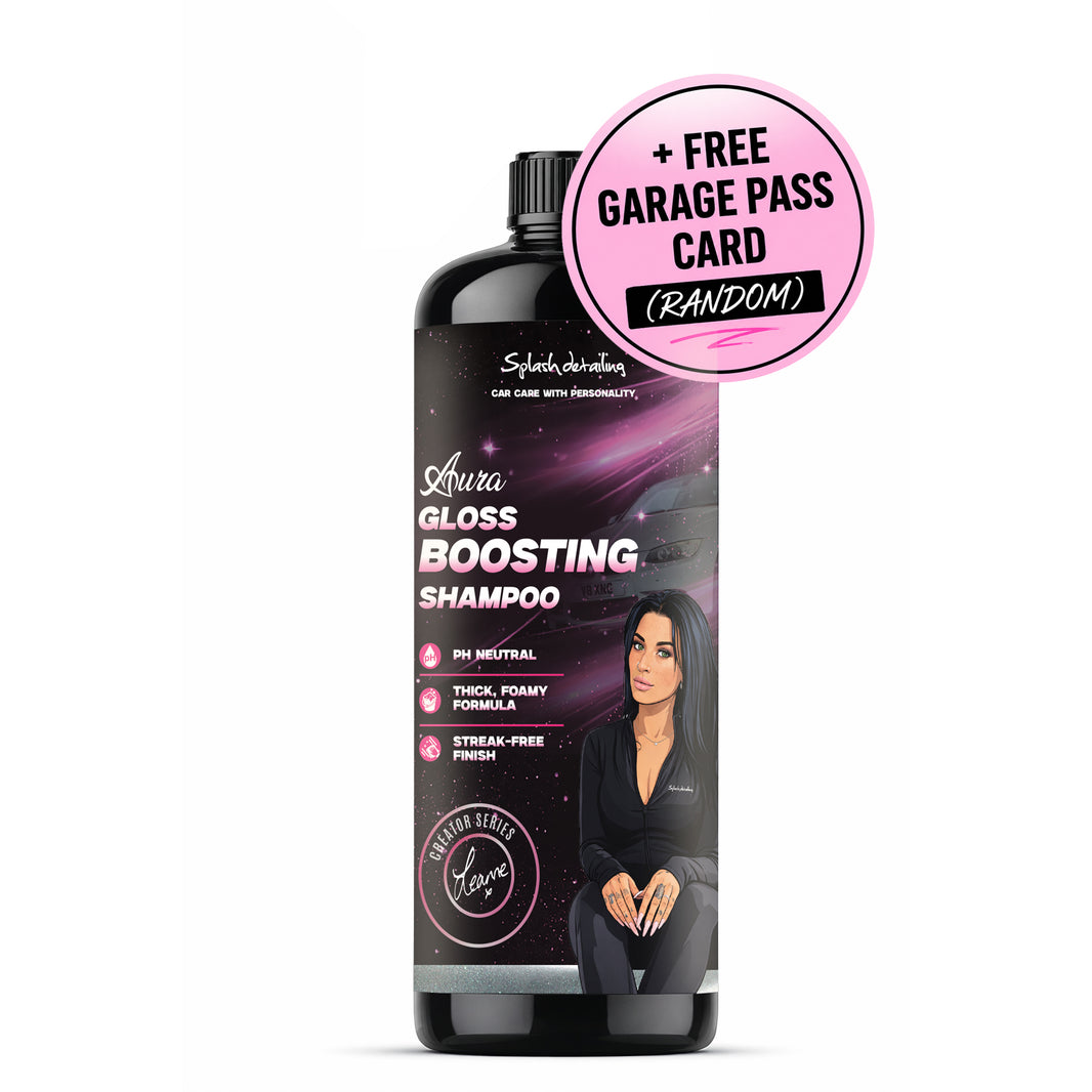 Aura Gloss Boosting Shampoo + 1 Free Garage Pass Card