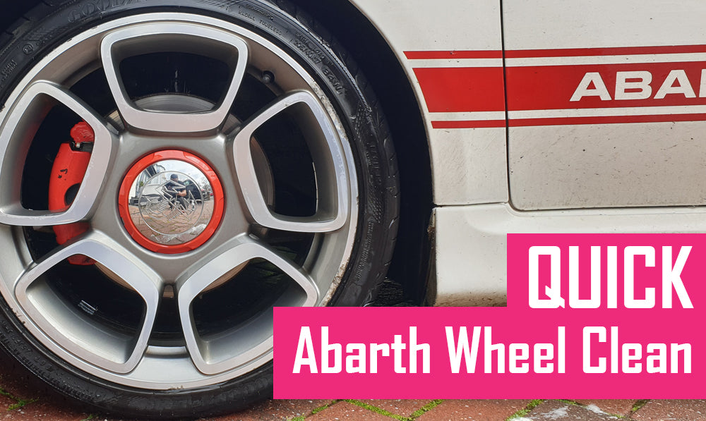 Abarth 500 Quick Wheel Clean
