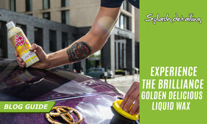 Experience the Brilliance: Splash Detailing Golden Delicious Liquid Wax
