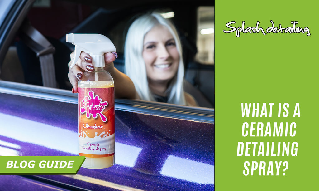 What is a ceramic detailing spray?