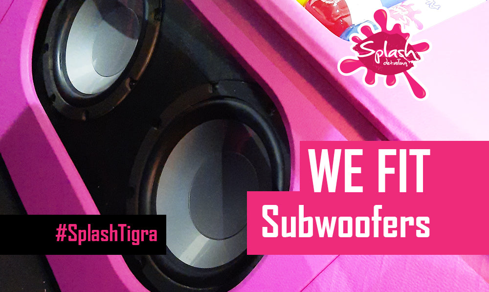 We fit subwoofers to #SplashTigra