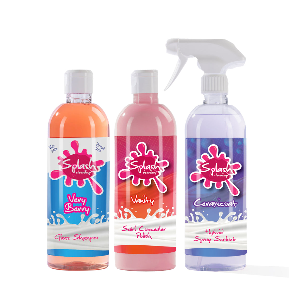 Detailing Starter Kit (Shampoo, Polish, Protection)