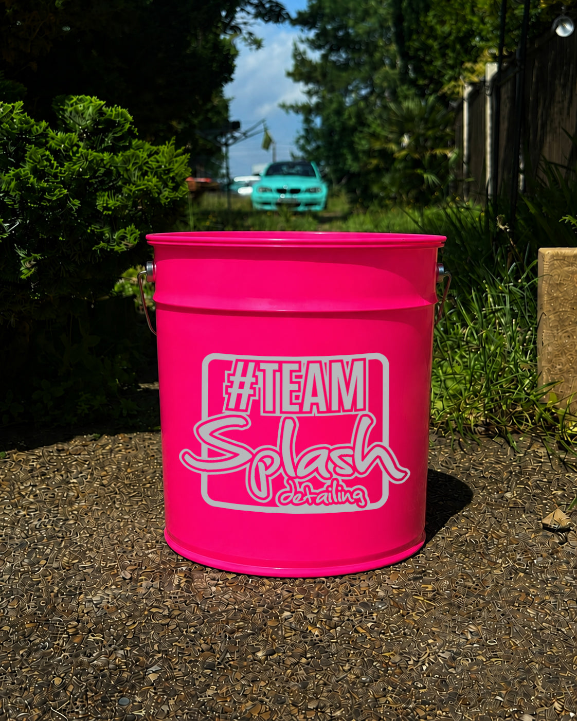 Splash Metal Show Bucket - Gloss Pink