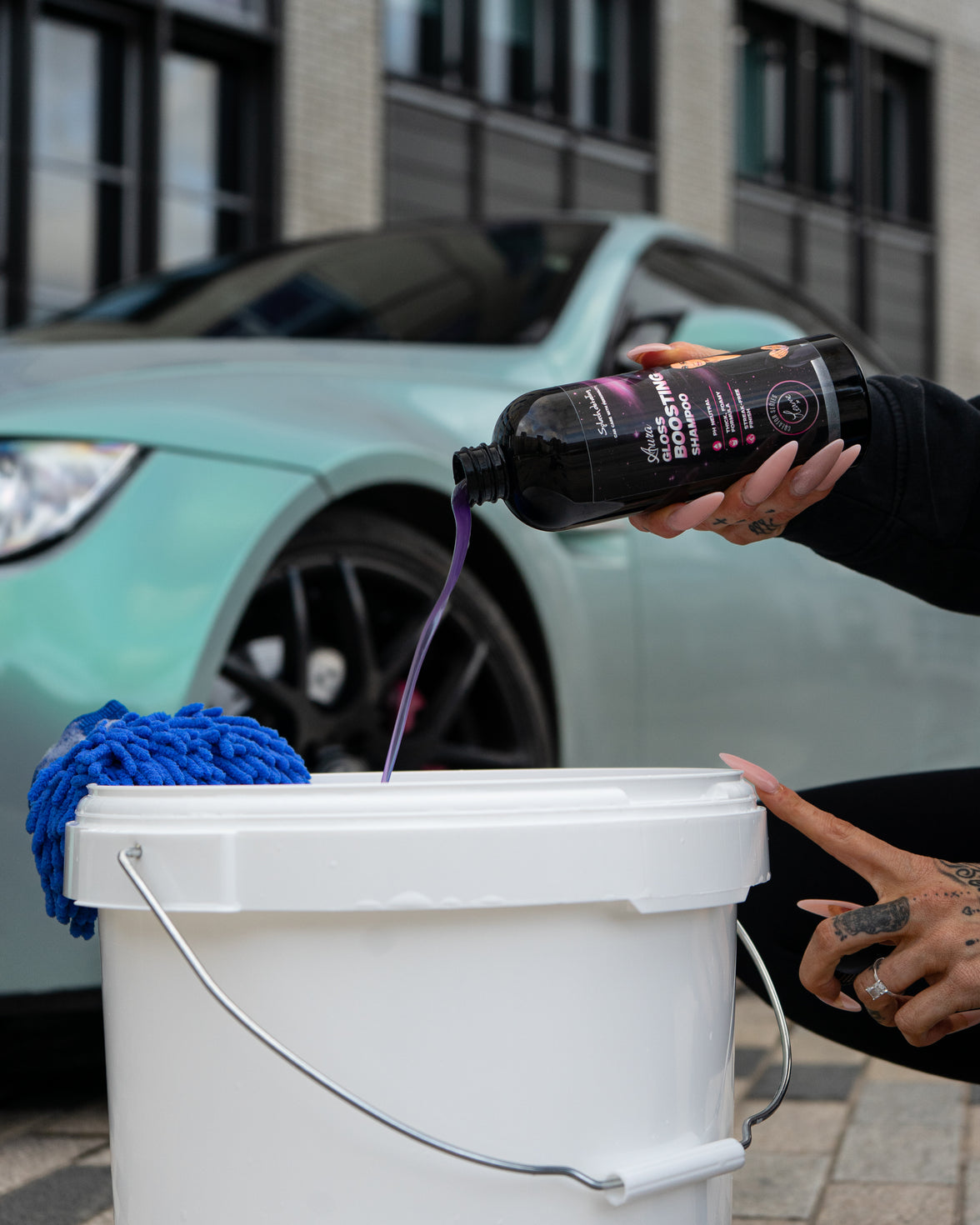 Aura Creator Kit (Snow Foam, Shampoo & Ceramic Quick Detailer) + 3 Cards