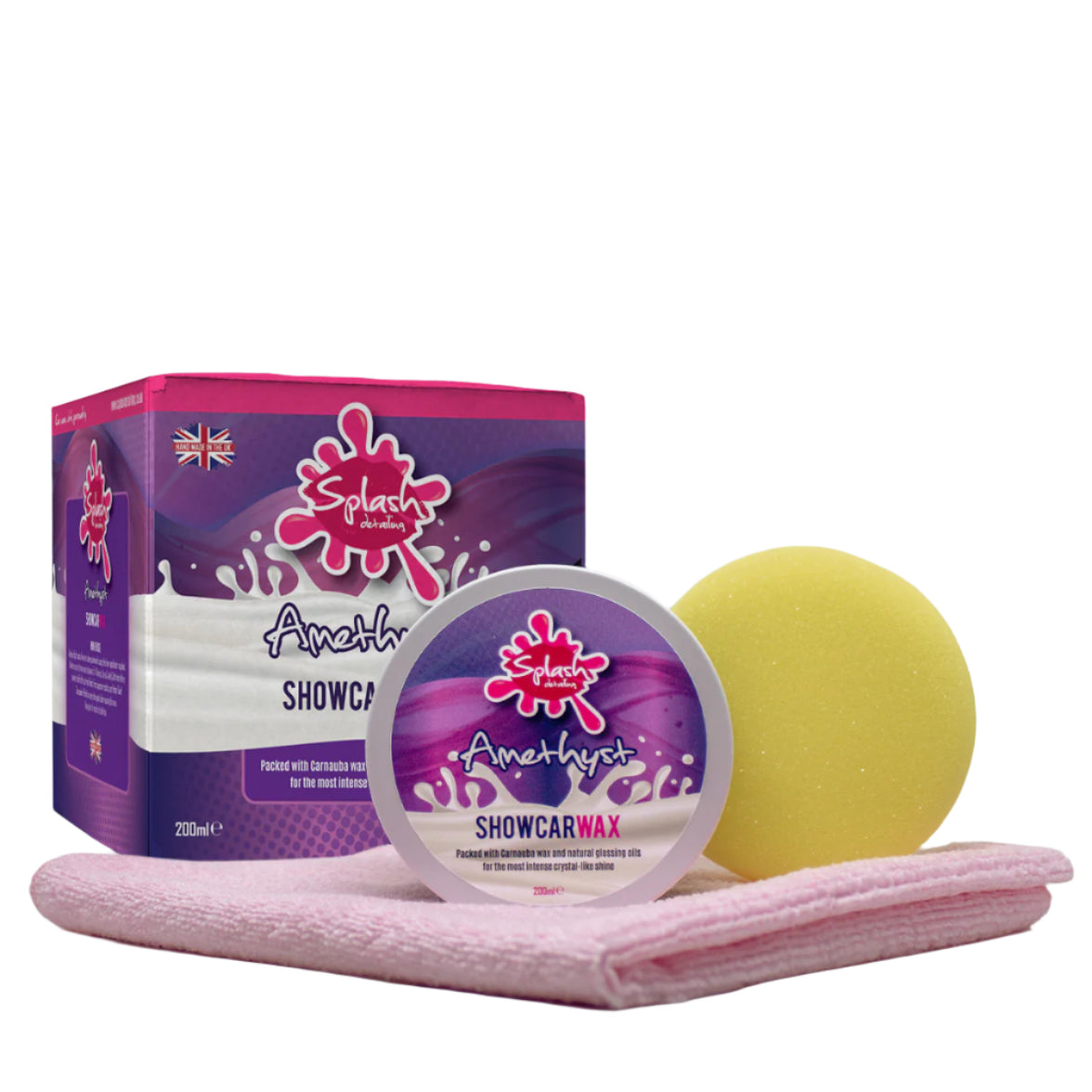 Amethyst Show Car Wax