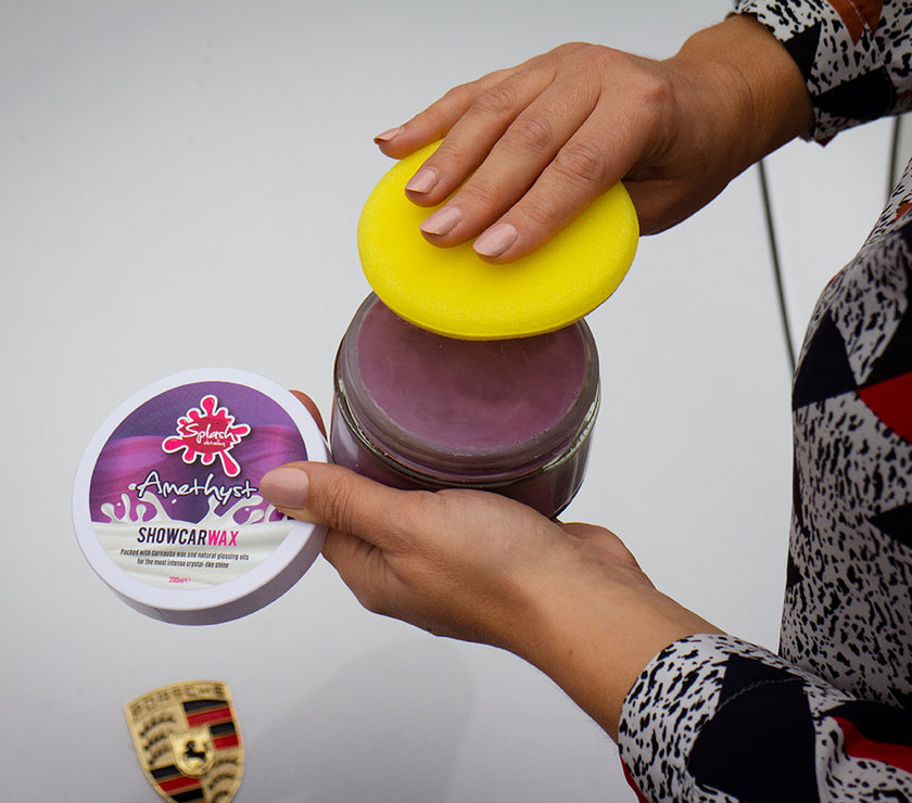 Amethyst Show Car Wax