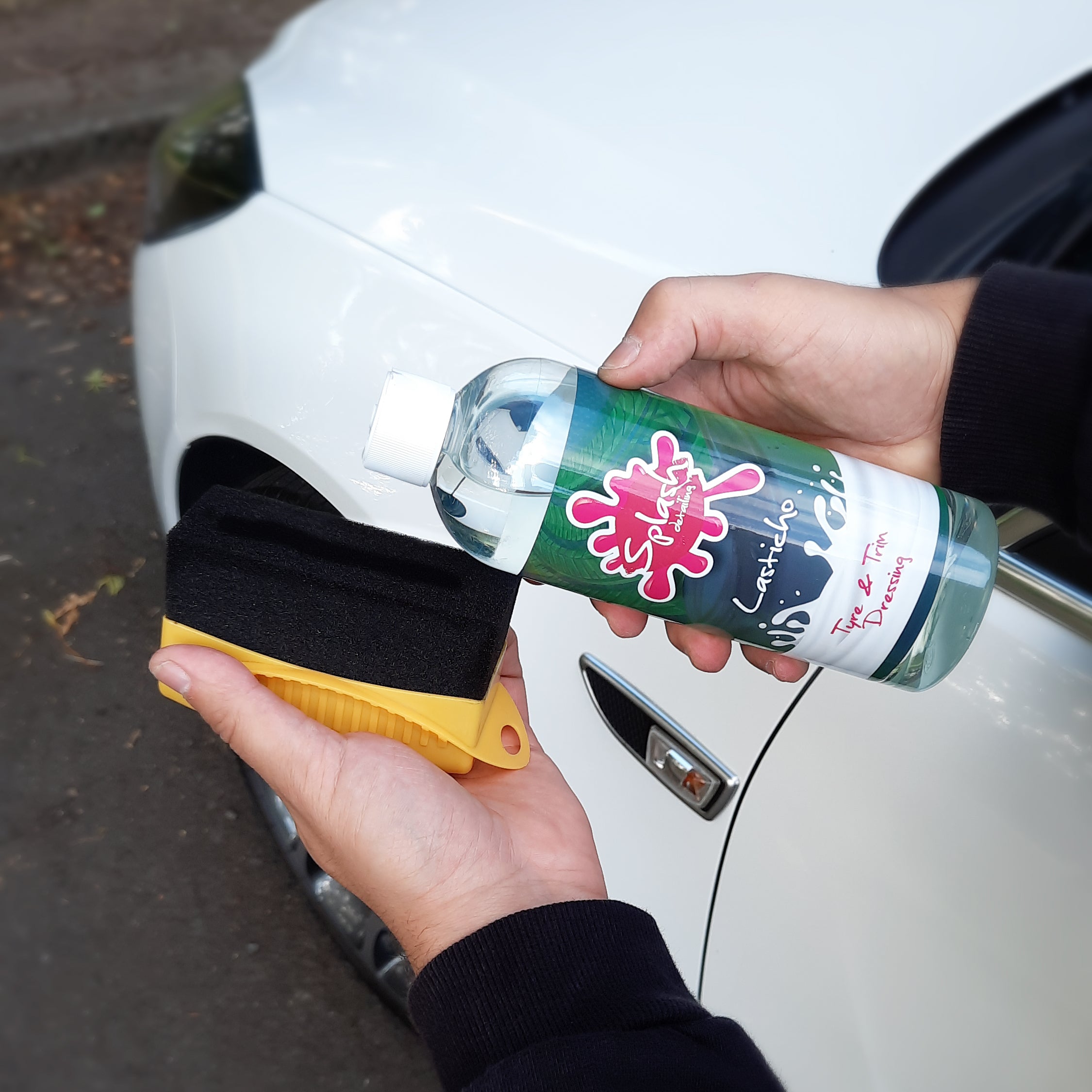 Lasticho - Tyre & Trim Dressing & Applicator
